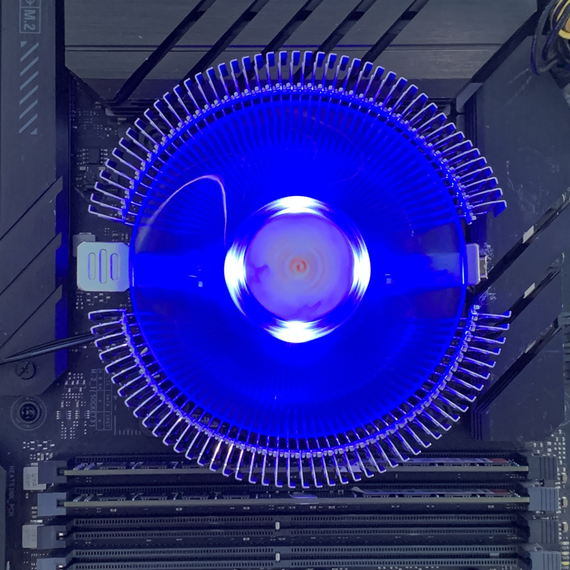 CPU Air Cooler Computer Blue L - đánh giá và giá Air Cooler Cpu
