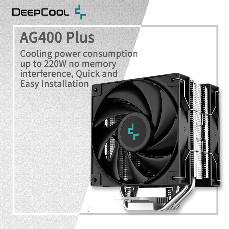 DEEPCOOL AG400 4 Heat pipes Du - đánh giá và giá Air Cooler Cpu