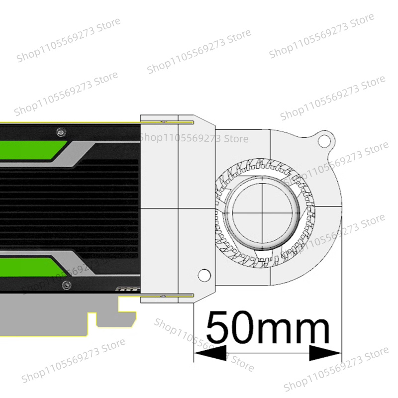 Cooling Fan for Nvidia Tesla P - đánh giá và giá Gpu Cooler