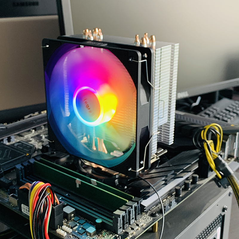 X99 Tower CPU Cooler 4 Heatpip - đánh giá và giá Air Cooler Cpu