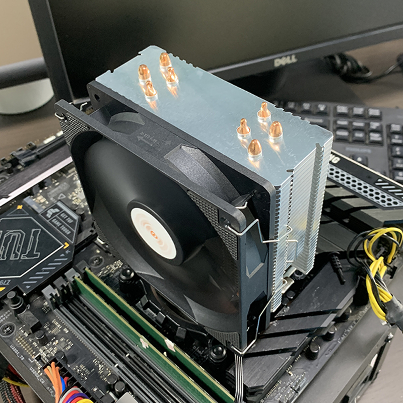 X99 Tower CPU Cooler 4 Heatpip - đánh giá và giá Air Cooler Cpu