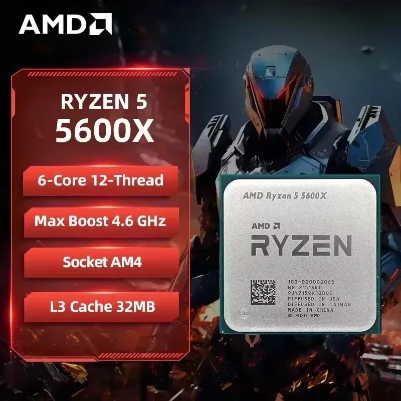 AMD Ryzen 5 5600X 3.7GHz 6 Cor - đánh giá và giá Cpu Cooler