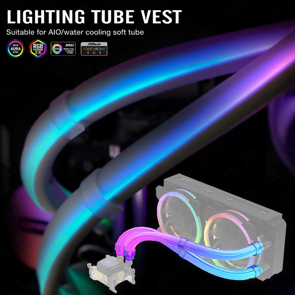 EZDIY ARGB Light Strip For12MM - đánh giá và giá Aio Liquid Cooler